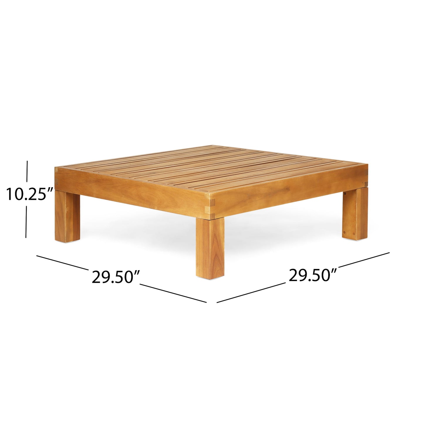Brava - X Back Corner Bench With Coffee Table