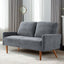 Sofa, European Style With Sleek Design, Modern & Vintage Flair, Upholstered 3 Seater Couch