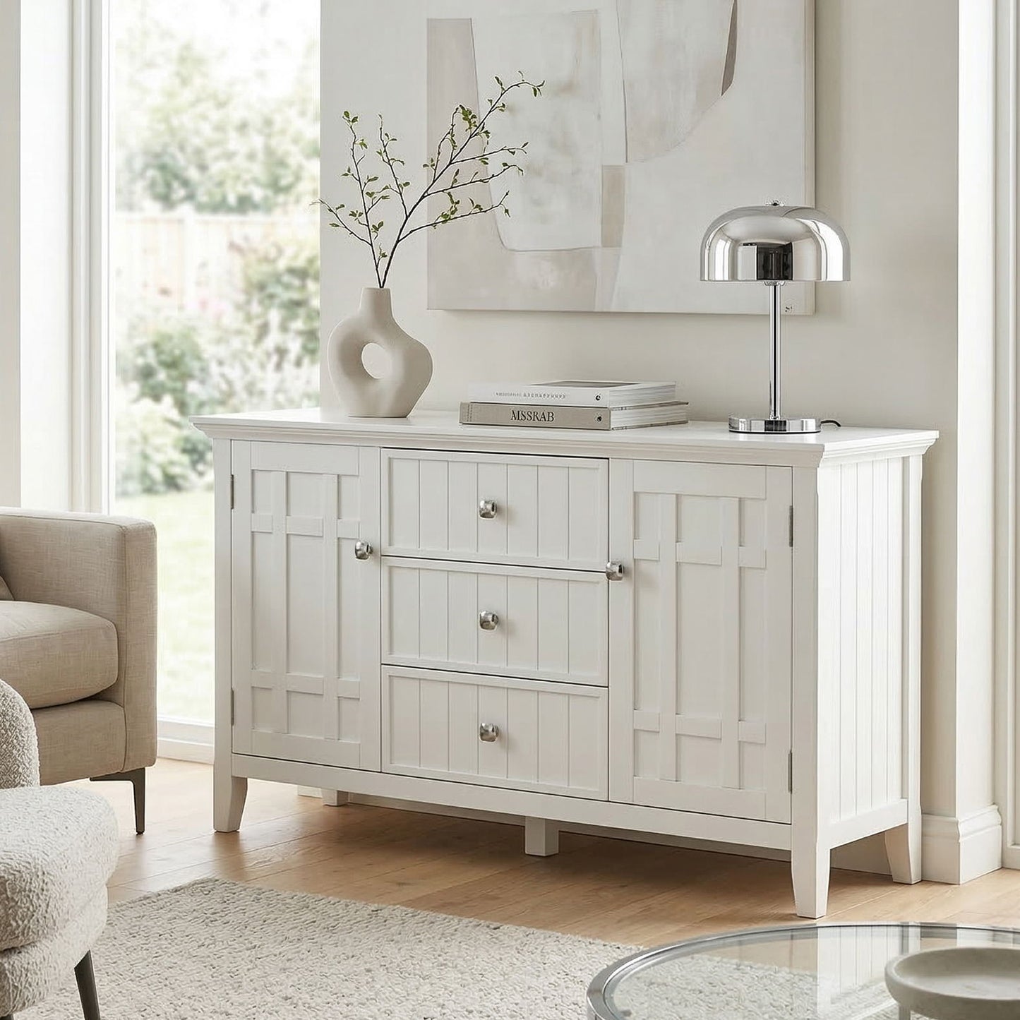Bedford - Sideboard Buffet - White