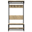Westmont - Entryway Hall Tree Bench - Natural