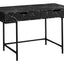 Computer Desk For Home Office, Storage Drawers, Marble Look Contemporary & Modern