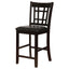 Lattice Back Counter Height Stools (Set of 2)