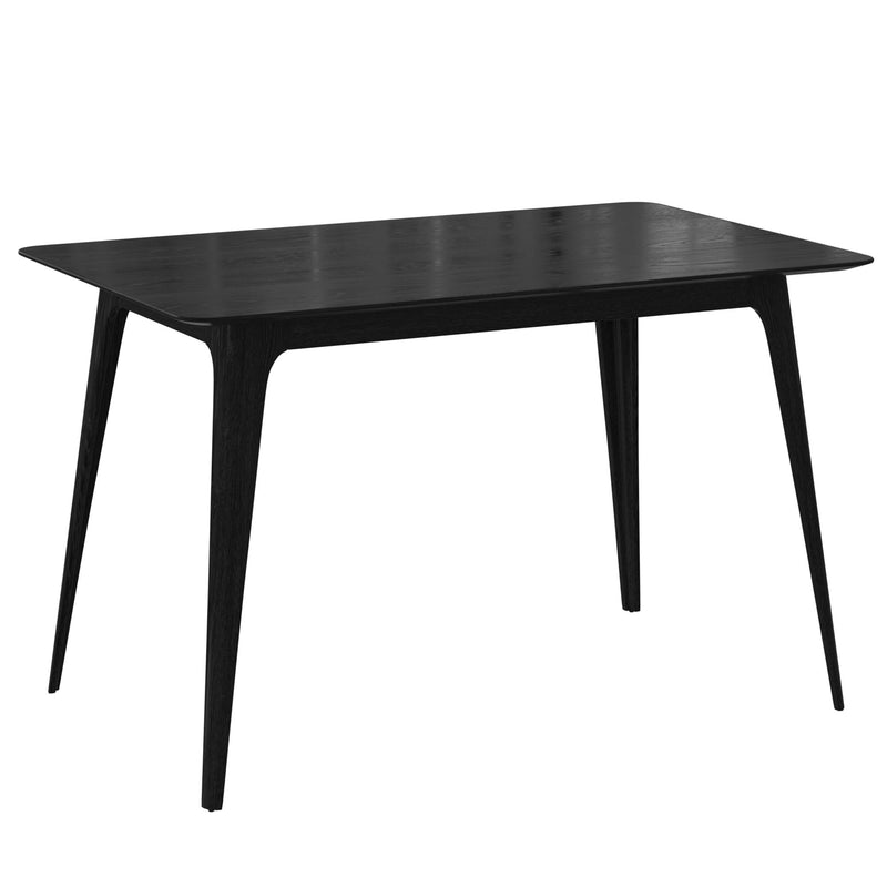 Mesa de comedor rectangular - Negra