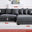 Luxe - Oversized 2 Piece Sectional Couches For Living Room, L Shaped Sofa With Chaise