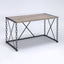 Jodie - Console Table - Rustic Oak / Antique Black