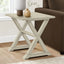 Compact Accent End Table, Square, Transitional