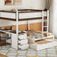 Bunk Bed With Twin Size Trundle, Storage And Desk