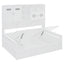 Daybed With All-In-One Cabinet And Shelf