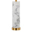 Marabella - Contemporary Marble Table Lamp (Set of 2) - Brass / White