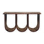Triple Open Style Coffee Table - Beige / Brown