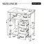 Bathroom Vanity With Sink, Freestanding Design, Soft Close Doors & Drawers - White