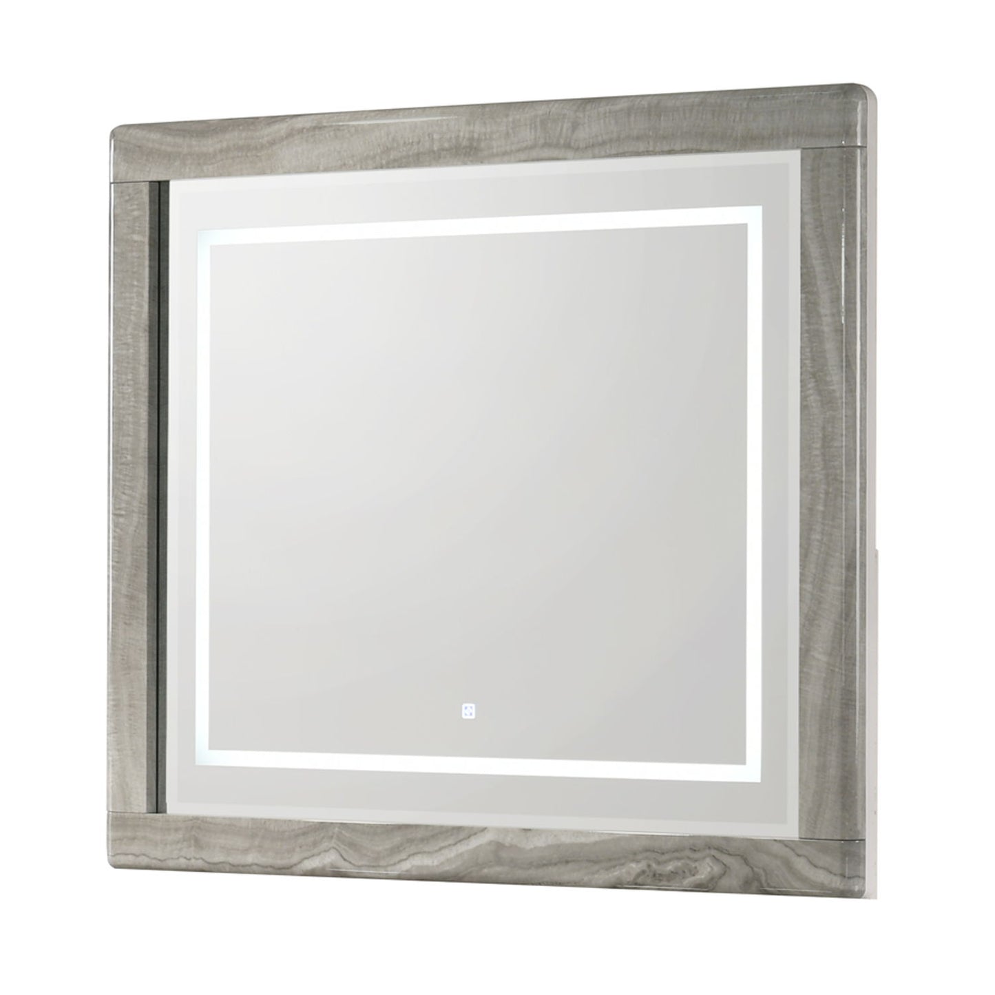 Jazz - LED Mirror With Touch Sensor Switch (Dresser Not Included) - White