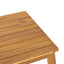Hueber - Outdoor And Rope 4 Seater Chat Set With Cushions - Teak