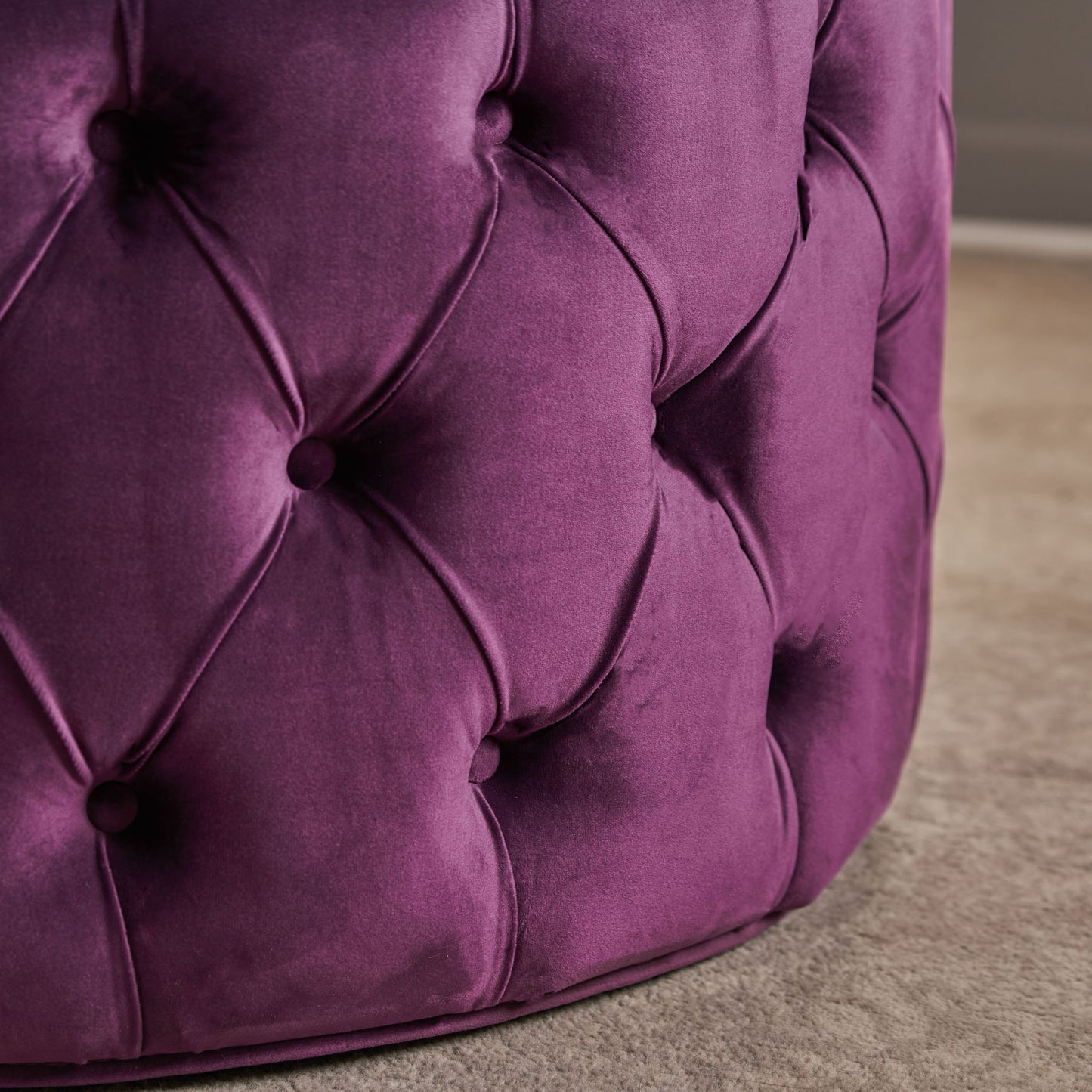 Modern Glam Ottoman