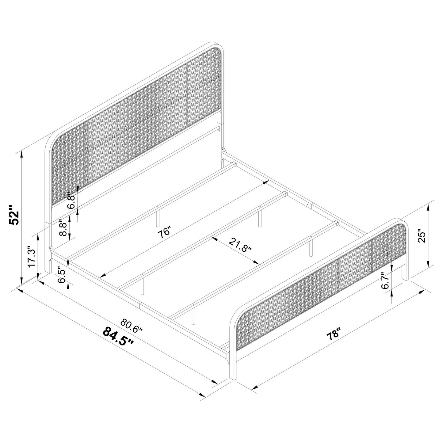 Randall - Bed