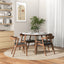 Alina - Dining Table And 4 Side Chairs - White