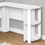 Computer Desk, Home Office, Corner, Storage Shelves, L Shape, Laptop, Contemporary & Modern