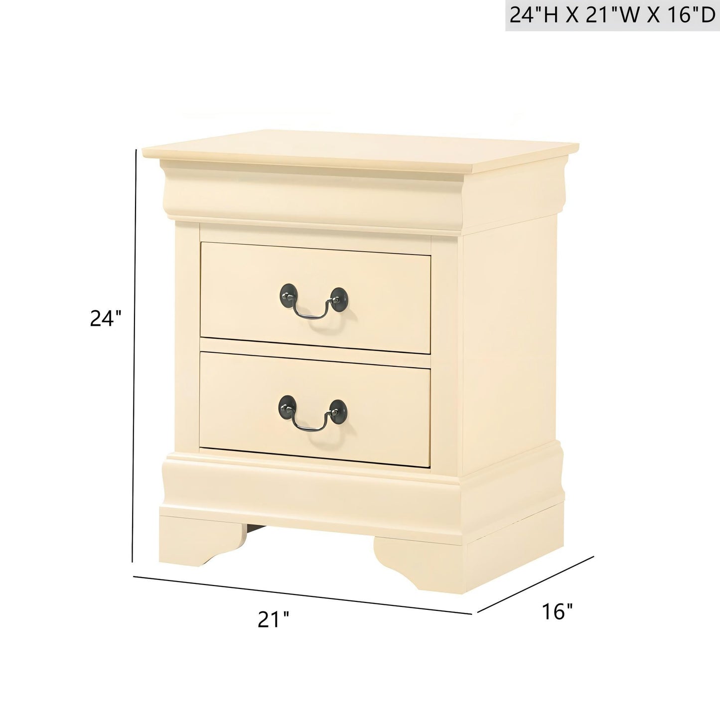 Traditional Style Design Nightstand