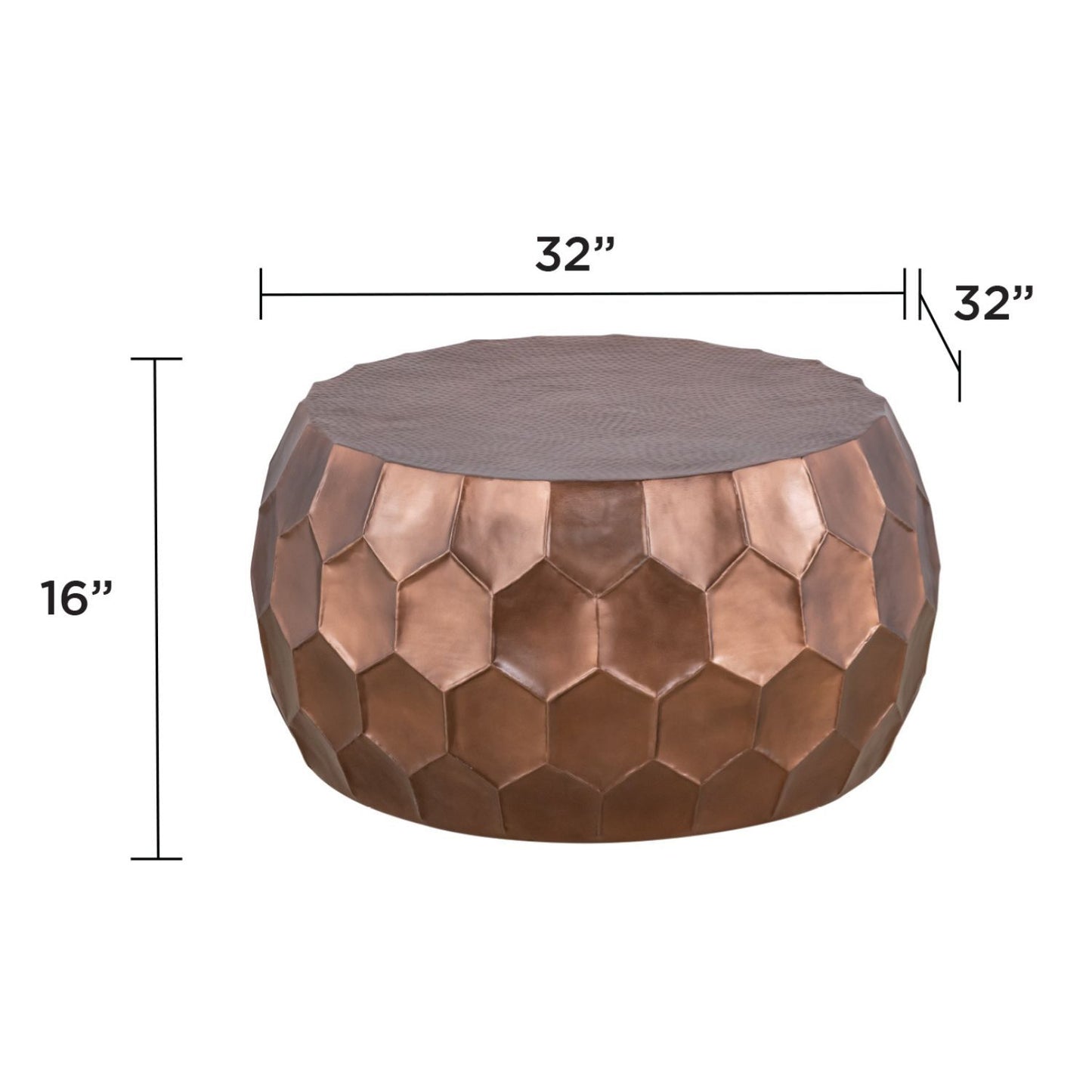Ct101 - Modern Round Coffee Table