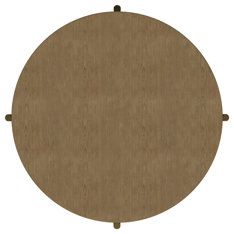 Benson - Round Table With Storage Shelf
