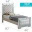 Stylish Contemporary Bed With Minimalist Design