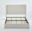 Carmen - Minimalist Upholstered Wingback Bed Frame With High Headboard