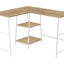 Computer Desk, Home Office, Corner, Storage Shelves, L Shape, Work, Laptop, Contemporary, Modern - Base