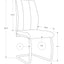 Dining Chair, Side Upholstered For Dining Room, Contemporary & Modern (Set of 2)