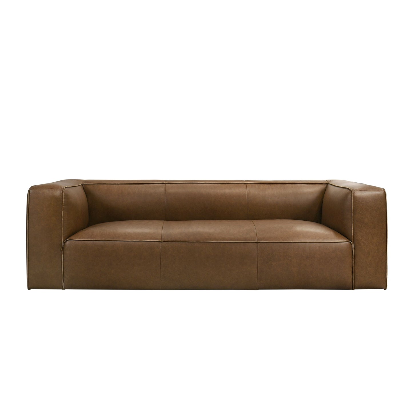Colton - Sofa With Corner Blocked Frame - Tan