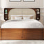 Headboard Bed With 2 Drawers And Trundle