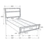 Urbana - Storage Panel Bed
