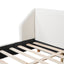 Modern Upholstered Bed Frame With Wingback Headboard
