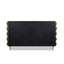 Stockholm - Modern Wavy Headboard Platform Bed