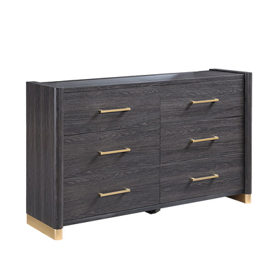 Clifton - 6 Drawer Dresser (Mirror Not Included) - Espresso