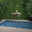 Outdoor Acacia Wood Bar Table With Slat Top
