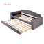 Upholstered Daybed With Storage Armrests, Trundle And Latest Integrated tooth Audio System