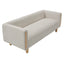 3 Seater Sofa For Living Room - Oatmeal