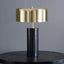 Desk Lamp With Drum Shade - Black