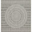 Sunshine - 5'3" X 7'3" Indoor, Outdoor Area Rug - Silver - Polypropylene