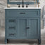 Bathroom Vanity With Sink, Freestanding Cabinet & Drawers