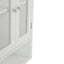 Acadian - Double Door Wall Cabinet - Pure White