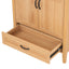 Elegant Fluted Bathroom Vanity With Sink, Soft Close Doors & Drawer