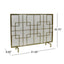 Dorothy - Modern Single Panel Iron Fire Screen