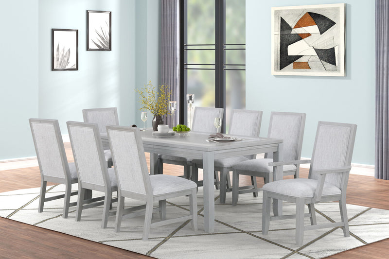 Fiona - Silla de comedor (Juego de 2) - Gris niebla