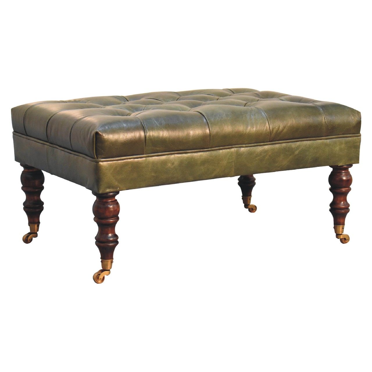 Buffalo - Ottoman With Castor Legs