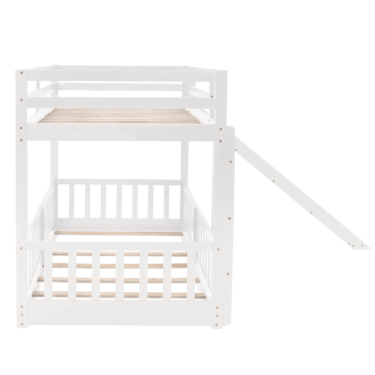Functional Bunk Bed & Convertible Ladder And Slide