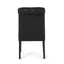 Broxton - Tuft Dining Rolltop Chairs With Button Tufted Backrest (Set of 2)