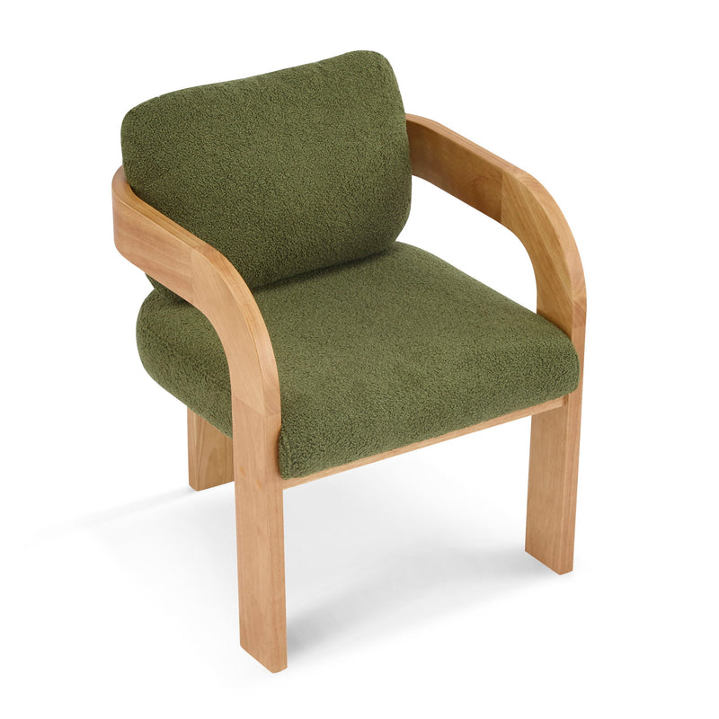 Dining Chairs With Pillow Back (Set of 2)