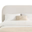Linton - Upholstered Platform Bed With Curved Headboard