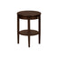 Accent Table, 2 Tier, Transitional - Espresso
